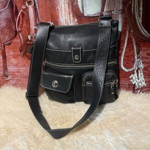 Roots Venetian leather bag